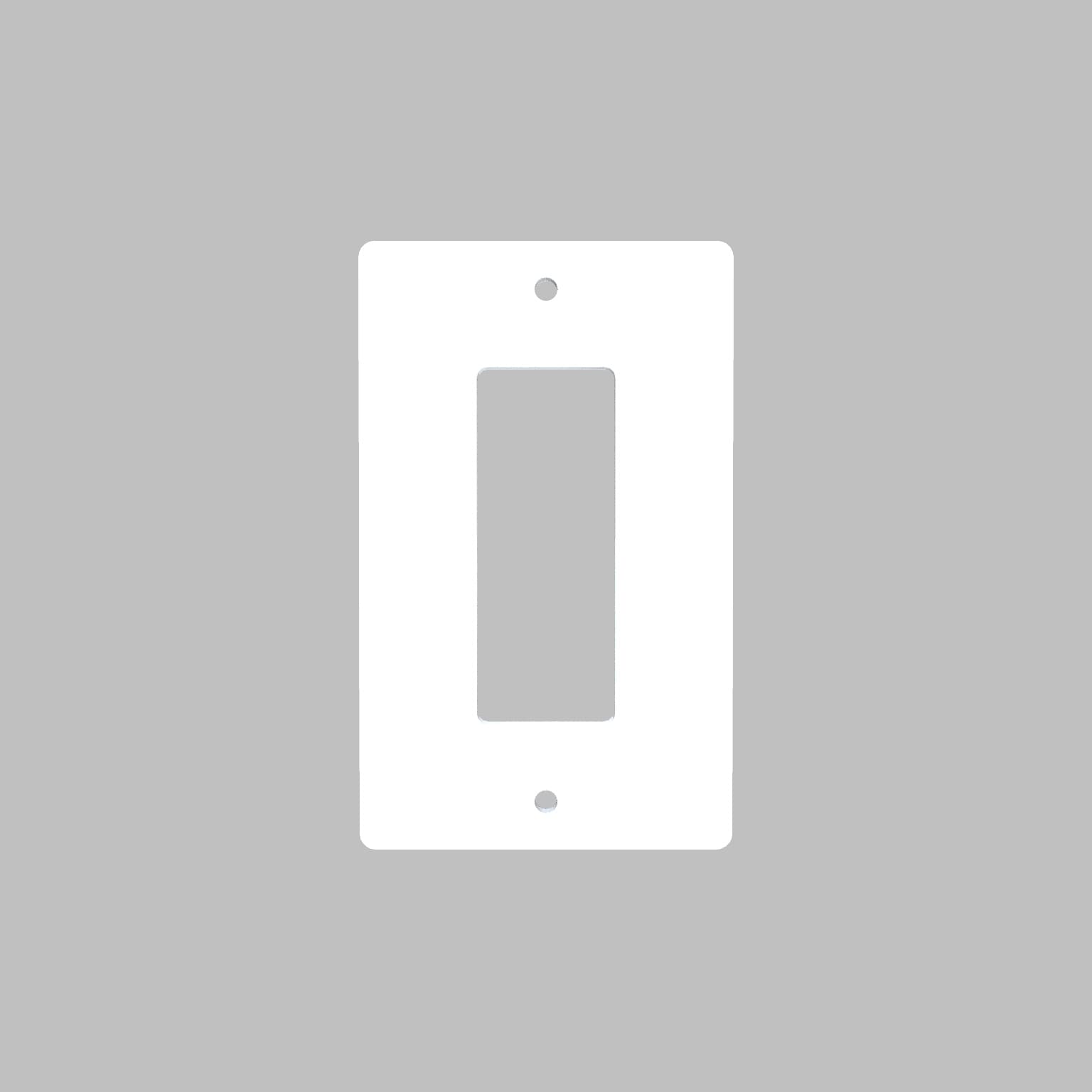 Customizeable Light Switch Plate